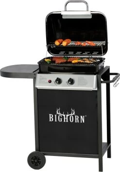 Bighorn Gasbarbecue En Grill – 2 Branders – Zwart -Keukengrill Winkel 838x1200 1