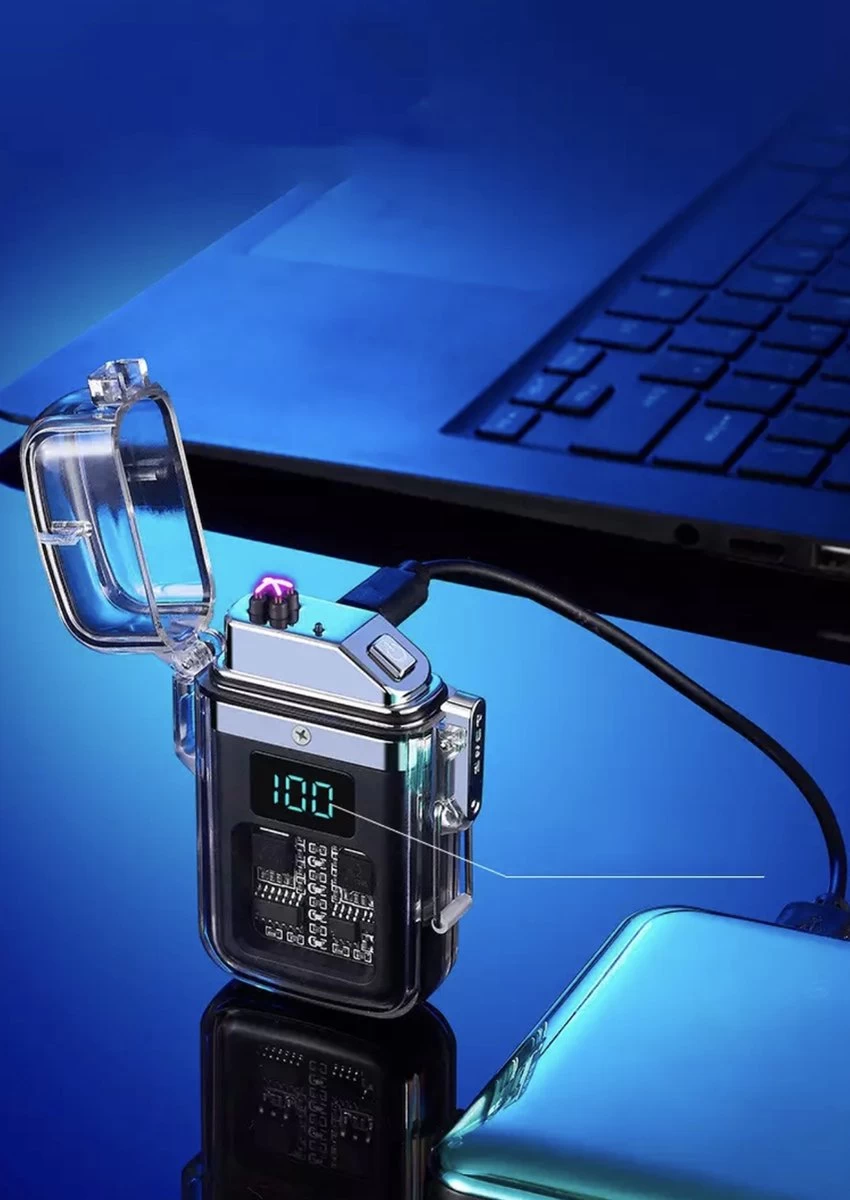 Merkloos Elektrische Plasma Aansteker | USB Oplaadbaar | Wind En Storm Bestendig | Voor Vuurwerk - Pyro Liefhebbers | Zwart 2 Merkloos Elektrische Plasma Aansteker | USB Oplaadbaar | Wind En Storm Bestendig | Voor Vuurwerk - Pyro Liefhebbers | Zwart - Afbeelding 2