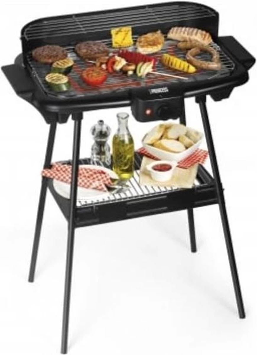 Princess 112247 Elektrische Barbecue – BBQ - Met En Zonder Statief Te Gebruiken - 47x28cm - 2000W 1 Princess 112247 Elektrische Barbecue – BBQ - Met En Zonder Statief Te Gebruiken - 47x28cm - 2000W