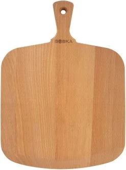 Boska Pizzaschep Amigo - Voor Warme En Koude Pizza - Kort Handvat - Beukenhout - 30 Cm Breed
