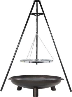 BBGRILL Driepoot Barbecue Zwart 172 Cm BBQ TRIPOD -Keukengrill Winkel 895x1200 1
