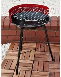 Houtskoolbarbecue Ø33 Cm | Verstelbare Grill BBQ | Halfopen | Zwart / Rood 15 Houtskoolbarbecue Ø33 Cm | Verstelbare Grill BBQ | Halfopen | Zwart / Rood -Keukengrill Winkel 957x1200 1