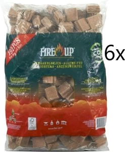 Fire-Up Aanmaakblokjes Voordeelbox Met 1152 Stuks - 6x 192st -Keukengrill Winkel 989x1200 3